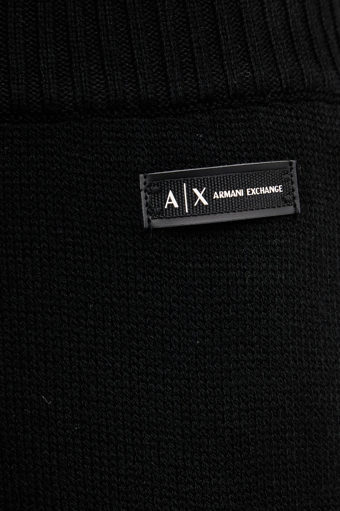 Armani Exchange pantaloni cu lână negru XW000769.AF13774