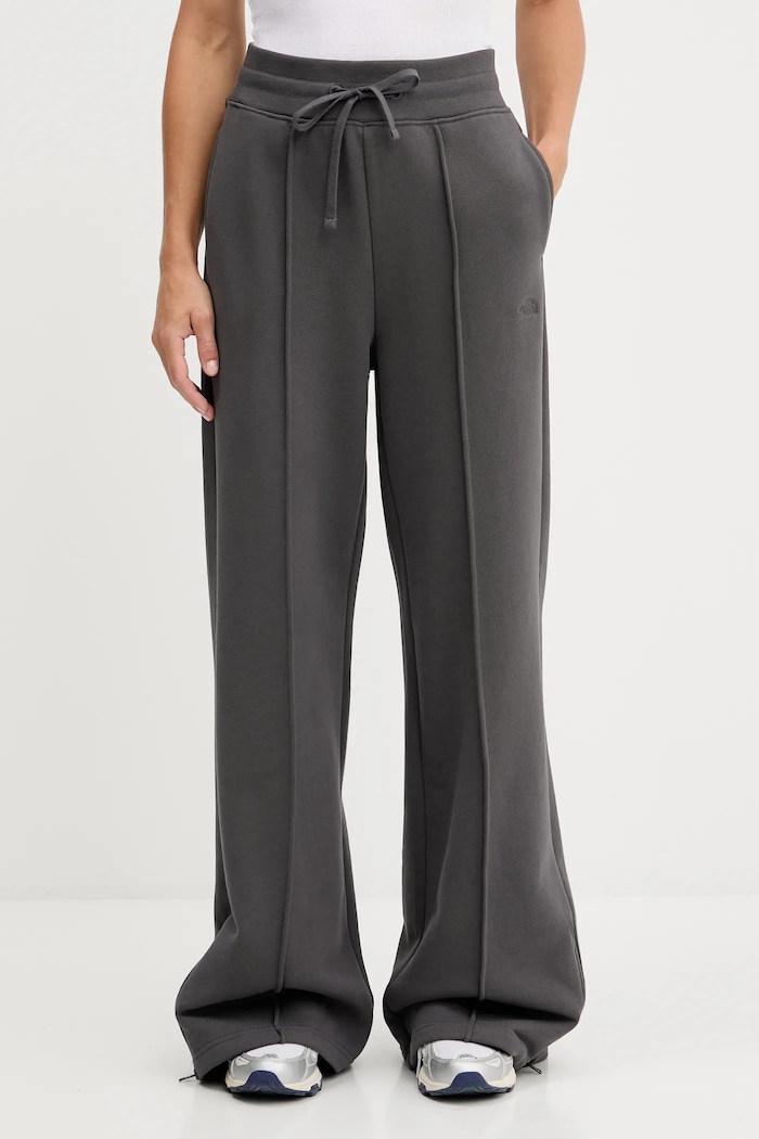 The North Face pantaloni tuta di cotone maglia grigio NF0A8DZ4RHI1