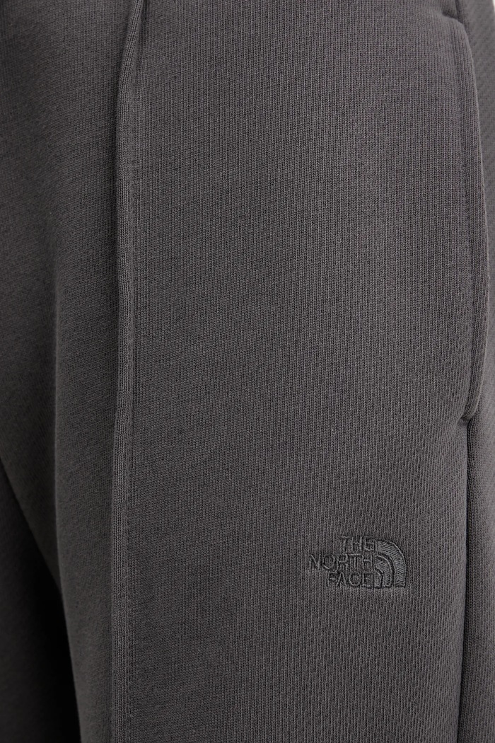 The North Face pantaloni tuta di cotone NF0A8DZ4RHI1 grigio