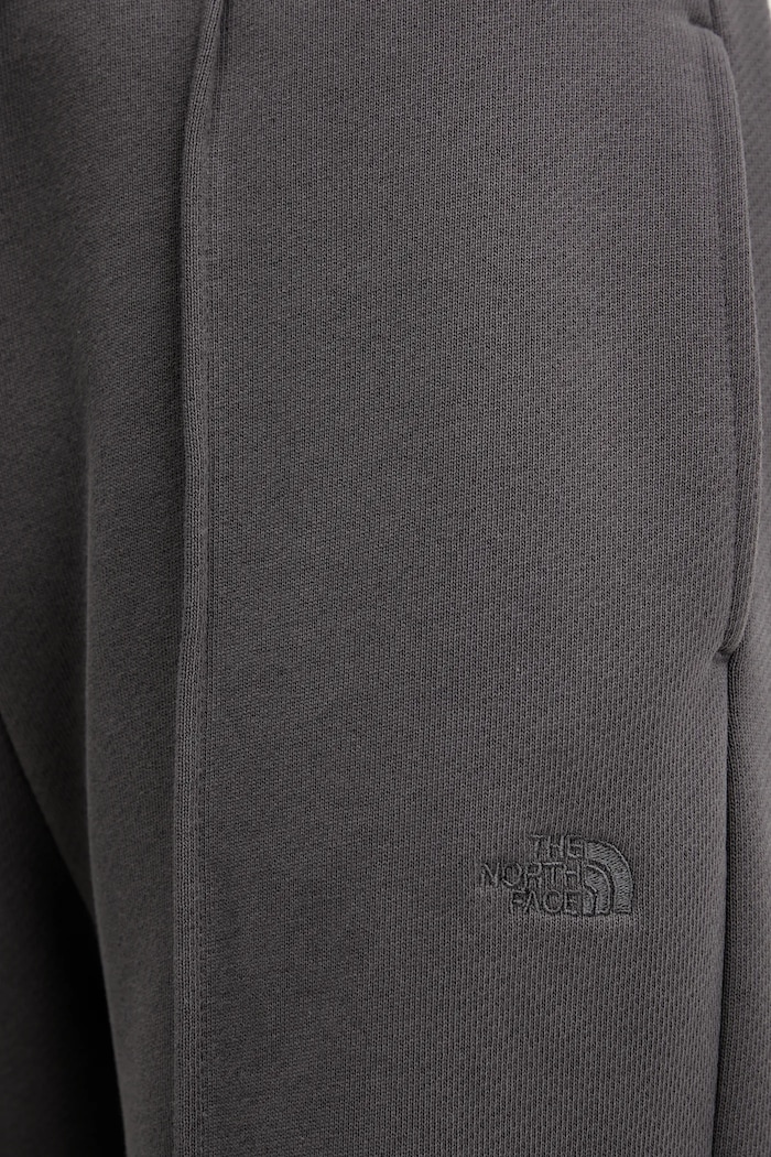 The North Face pantaloni tuta di cotone NF0A8DZ4RHI1 grigio