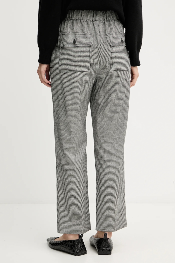 Îmbrăcăminte Weekend Max Mara Pantaloni din lână HATELEY 2525136022600 negru