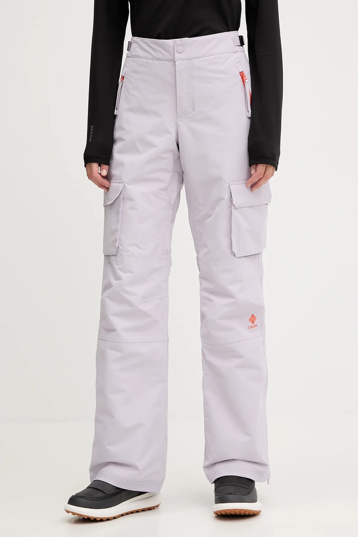 Columbia pantaloni de schi Coreshot panza violet 2133501