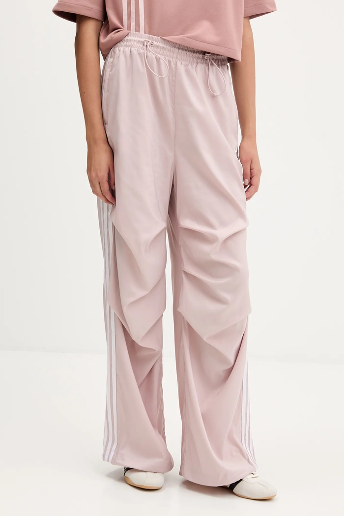 adidas Originals melegítőnadrág Trackpant aplikációval rózsaszín KE9791