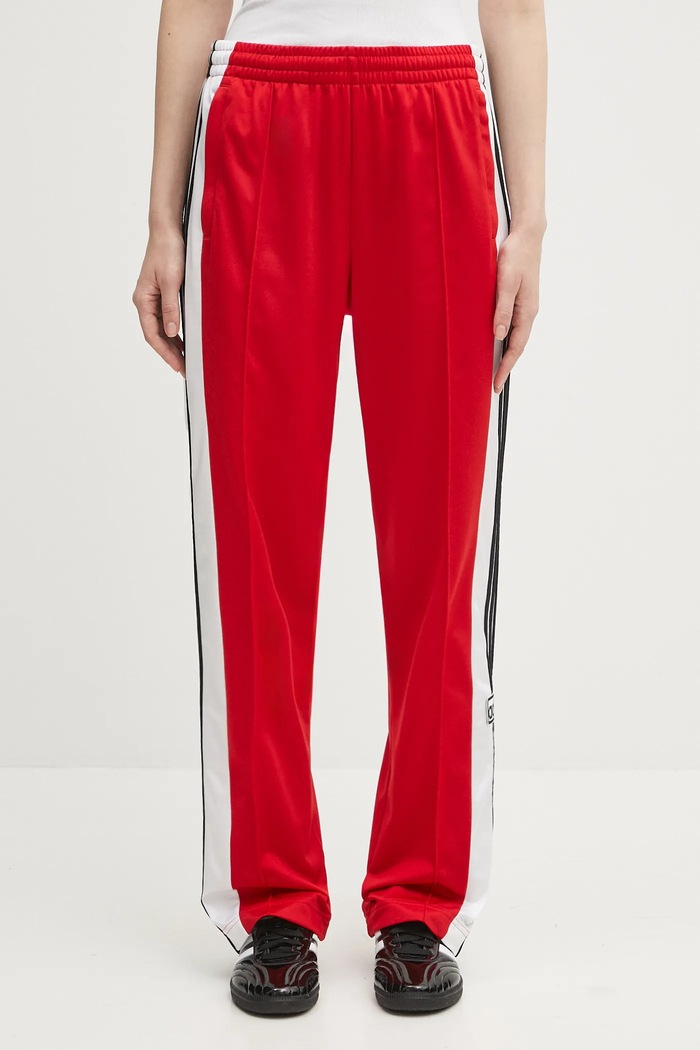 Спортивные штаны adidas Originals Adibreak Pt трикотаж красный JY1354