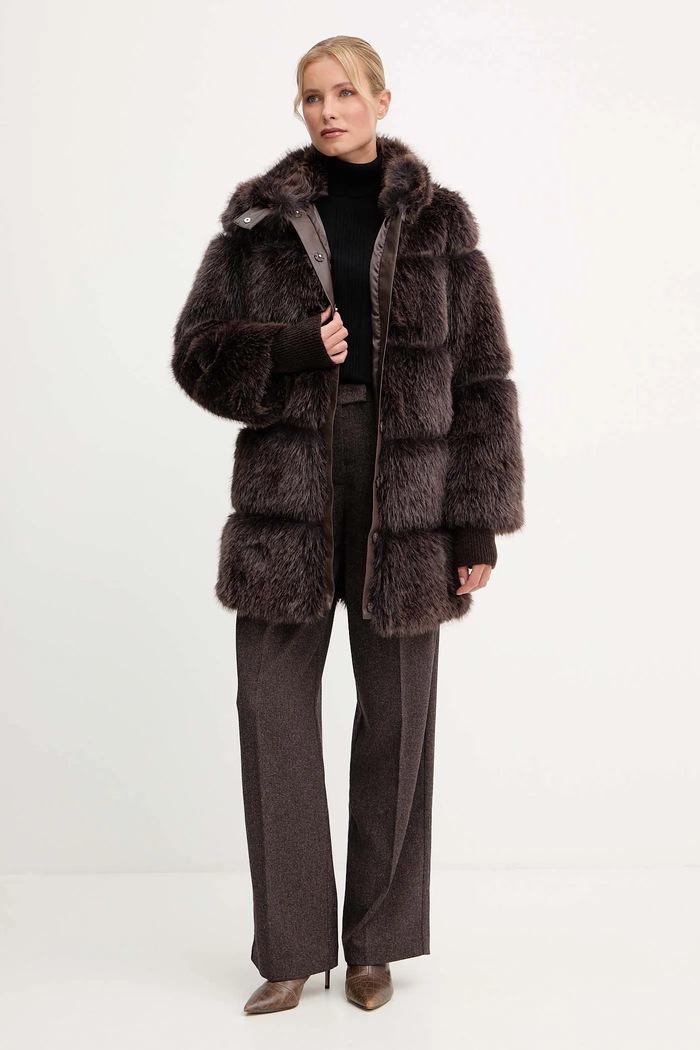 Брюки Patrizia Pepe 2P1700.A646 коричневый AW25