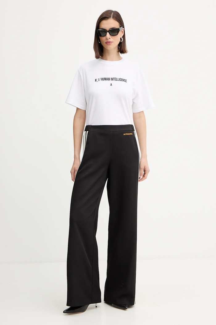 Nohavice Patrizia Pepe 2P1716.A664 čierna AW25