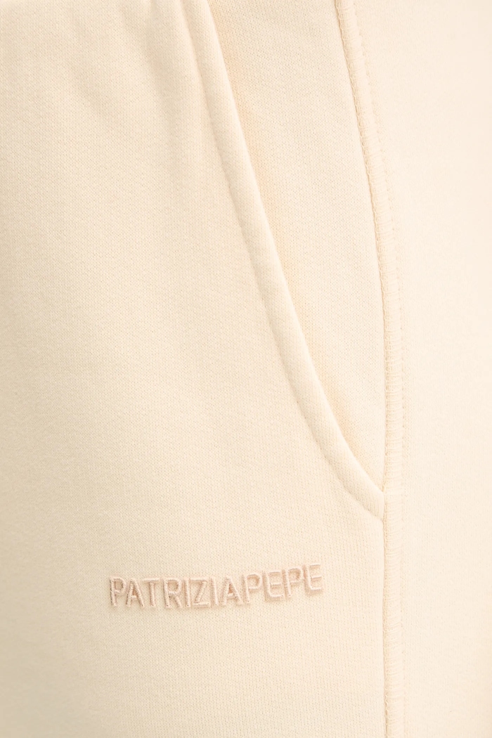 Bavlnené tepláky Patrizia Pepe béžová 2P1718.J079