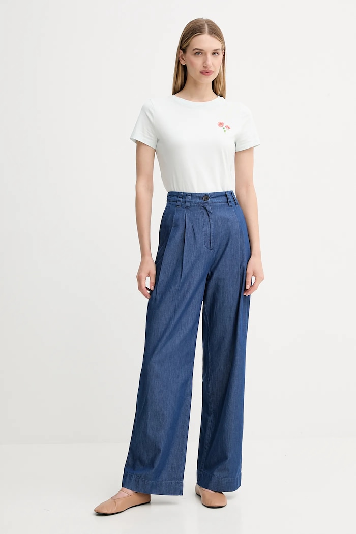 Kalhoty Marc O'Polo 506089110123 modrá AW25