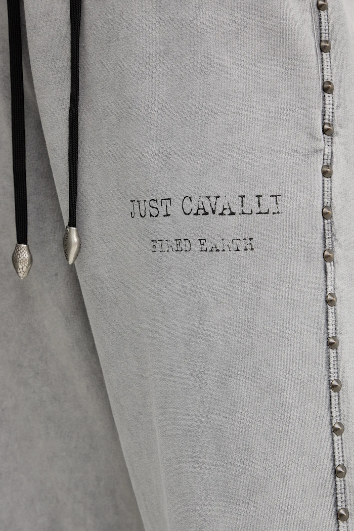 Tepláky Just Cavalli sivá 79PAAE05.CFW13