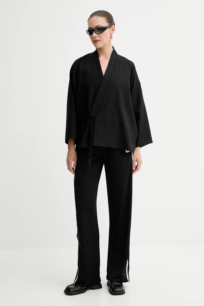 Kenzo pantaloni tuta FF62PA5504ID nero AW25