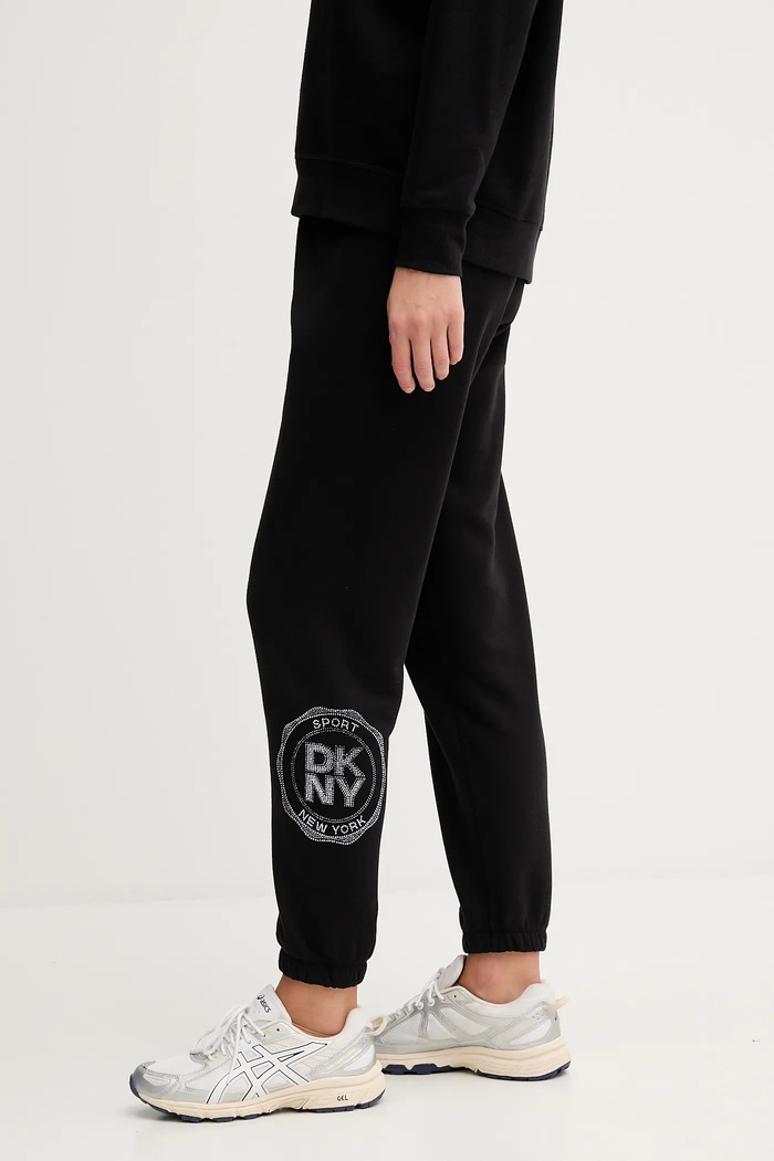 Dkny pantaloni de trening negru DP5P3667