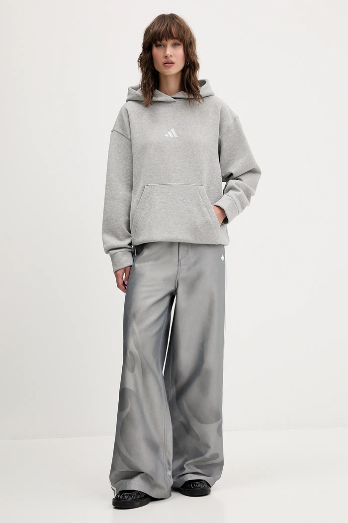 Kavbojke adidas Originals Baggy Shine Dnm KE9800 siva AW25