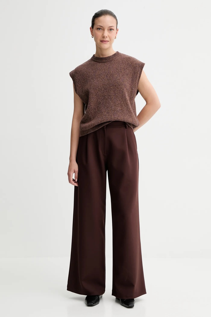 Панталон Sessun 25107000 кафяв AW25