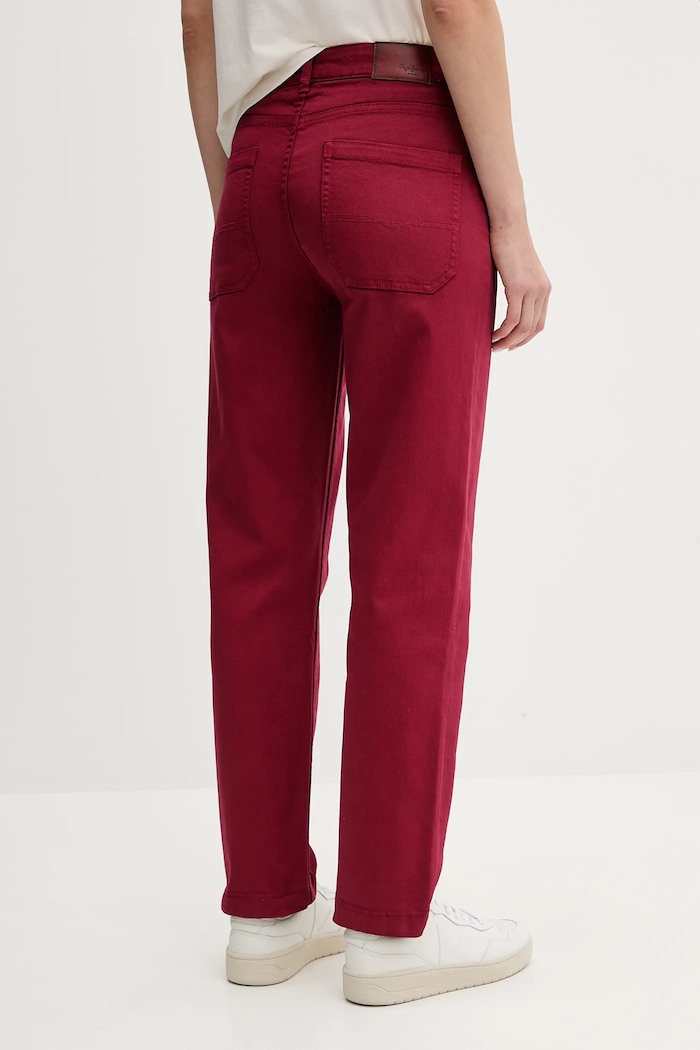 Oblečení Džíny Pepe Jeans PL21000188 burgundské