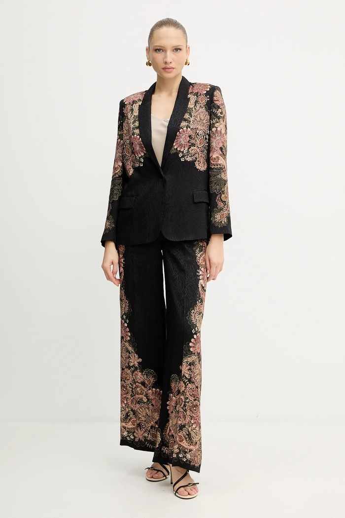 Twinset spodnie 252TP2041 czarny AW25