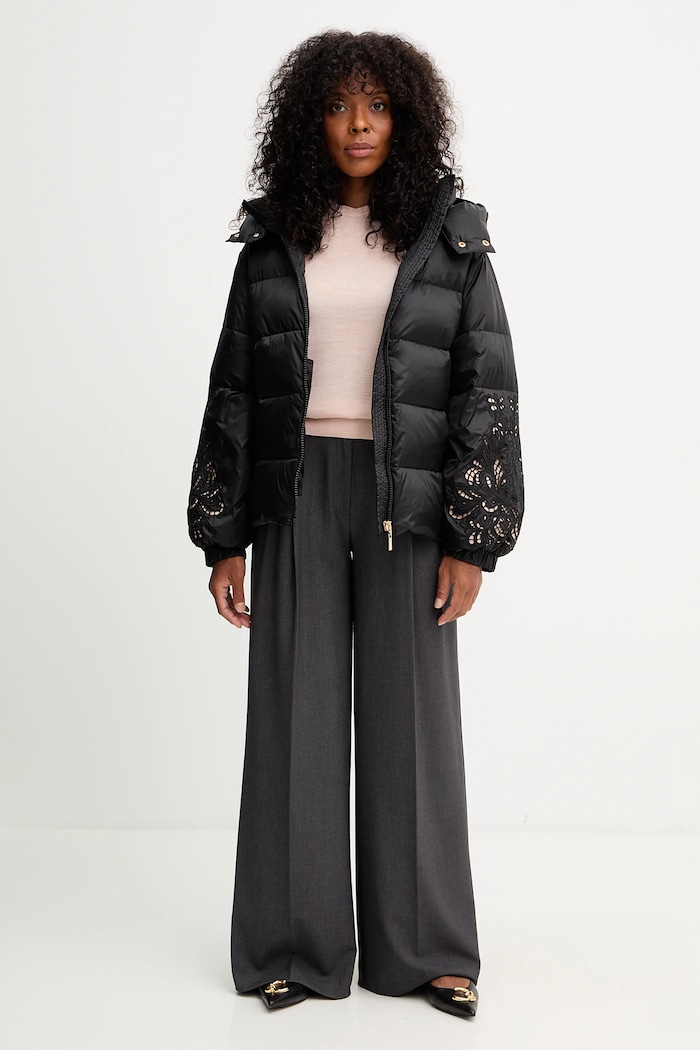 Twinset Spodnie 252TF2043 szary AW25