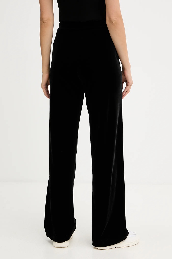 Odzież Armani Exchange spodnie dresowe welurowe XW000790.AF16147 czarny