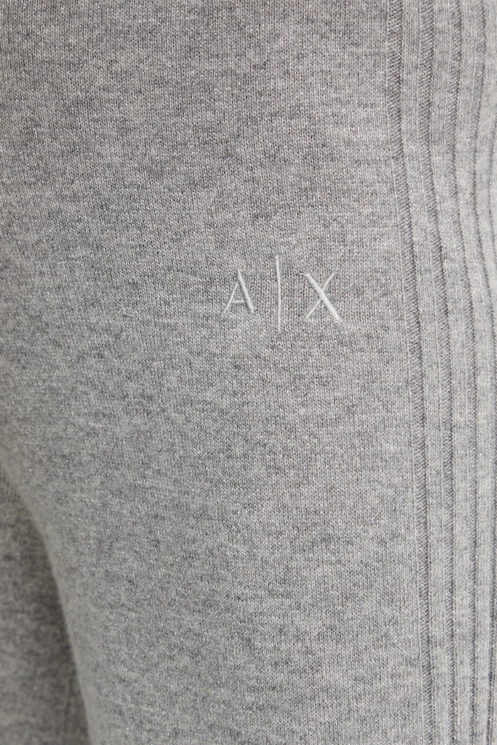 Armani Exchange pantaloni cu lână gri XW001165.AF16181