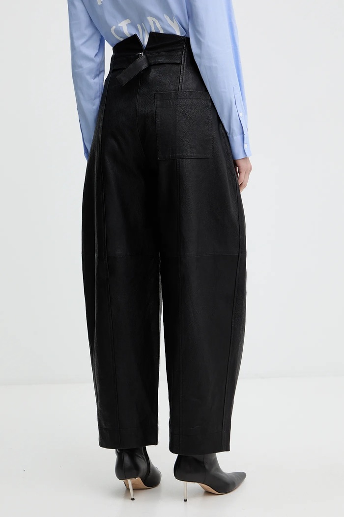 Îmbrăcăminte MAX&Co. pantaloni de piele 2526436013200 negru