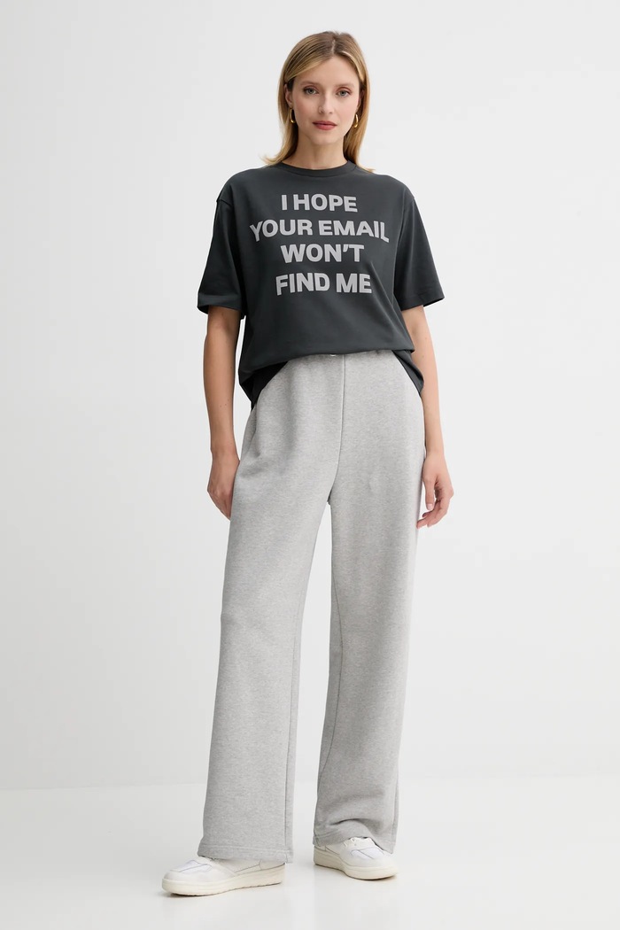 Bavlnené tepláky MAX&Co. 2528786012200 sivá AW25