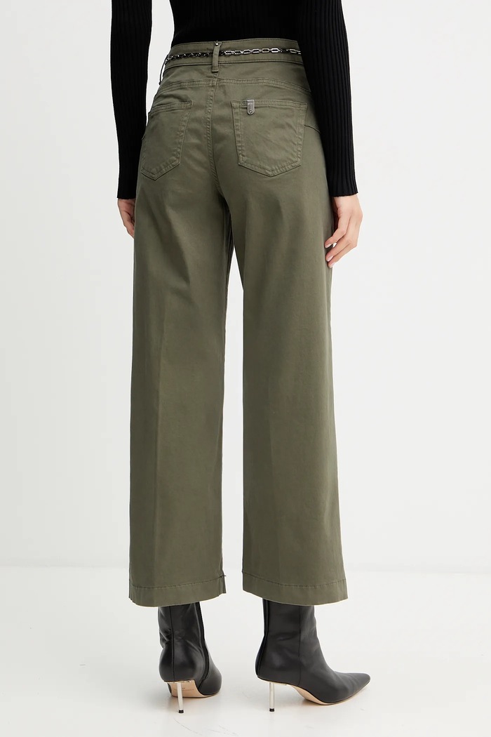 Abbigliamento Liu Jo pantaloni MF5406.T8191 verde