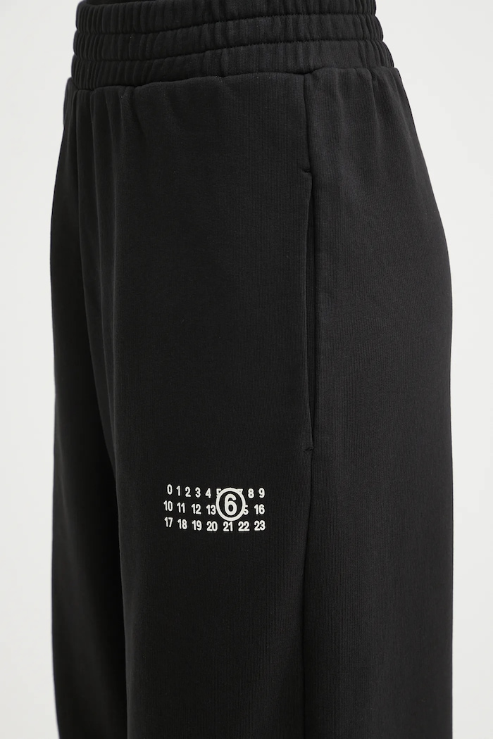 MM6 Maison Margiela cotton joggers black S52KA0546.M25025.900
