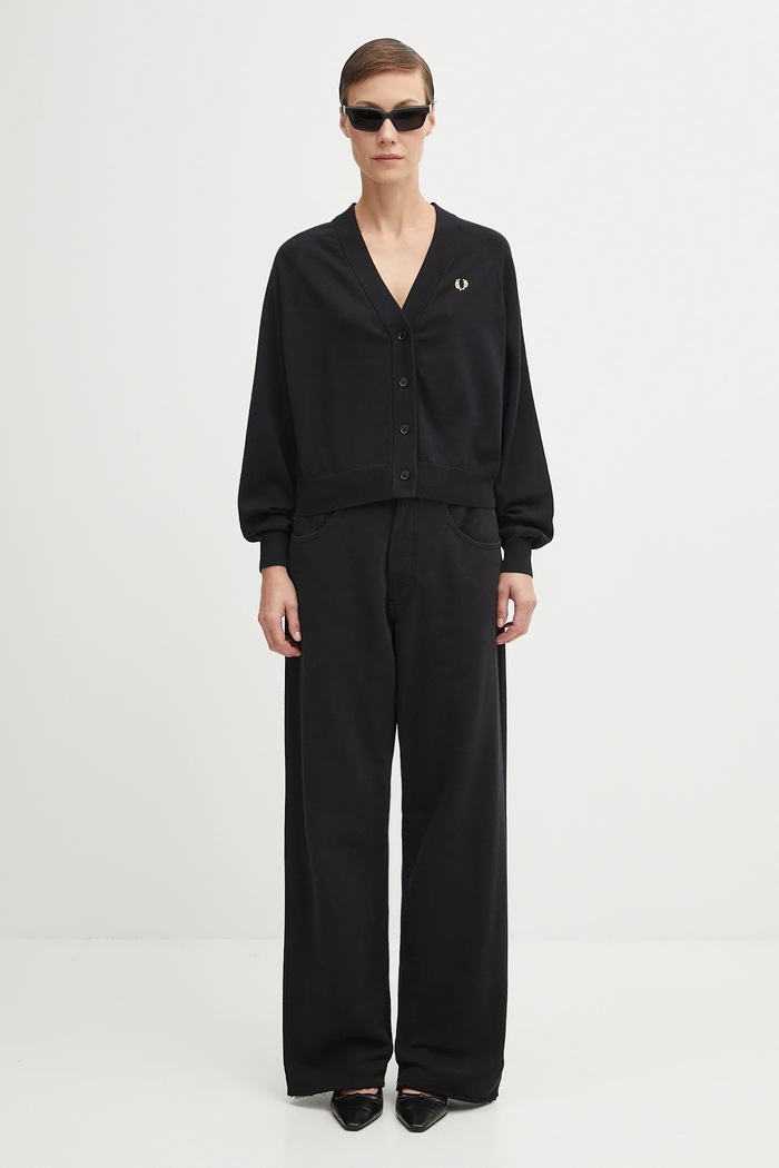 MM6 Maison Margiela spodnie dresowe bawełniane S52KA0548.M25014.900 czarny