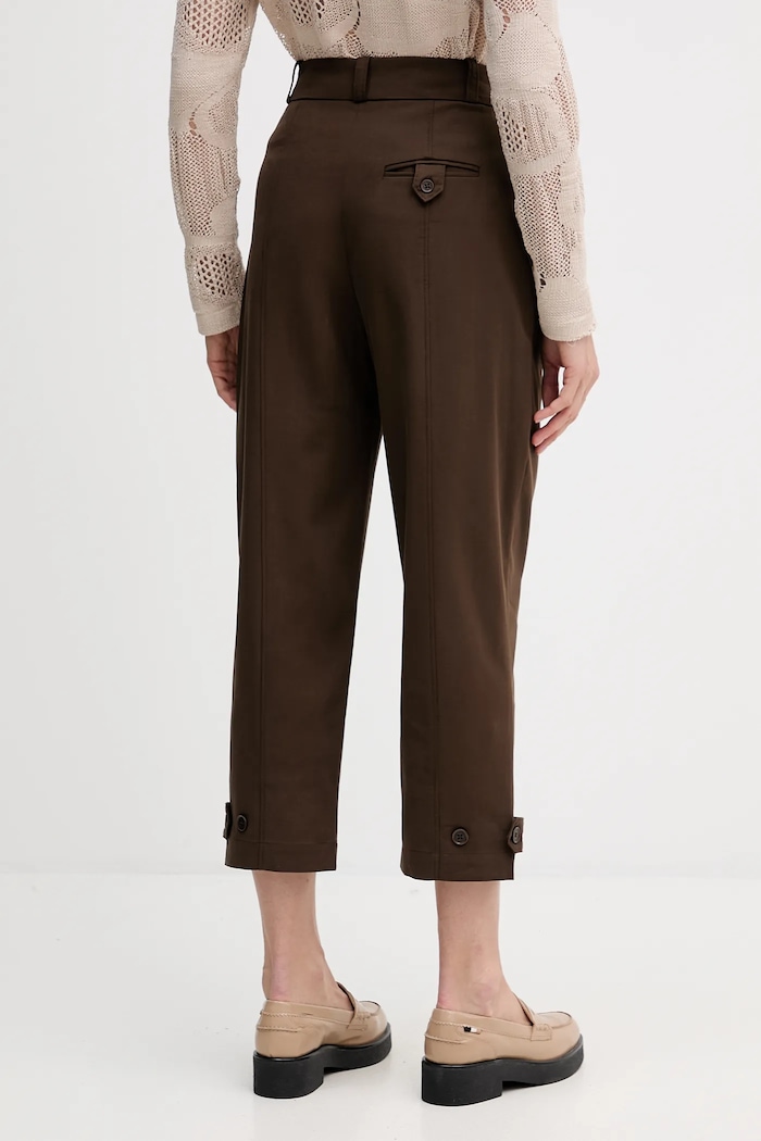 Oblečenie Nohavice Pedro del Hierro 7602505 hnedá
