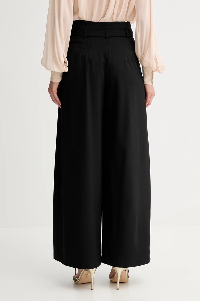 Îmbrăcăminte Marella pantaloni din lână 2523136011200 negru