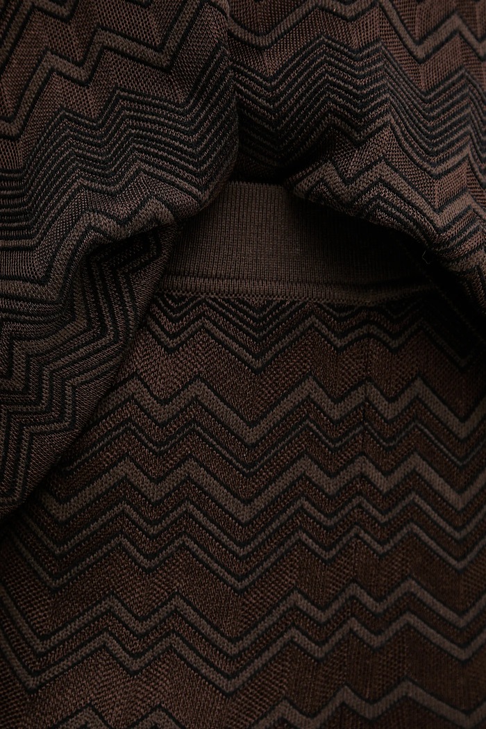 Vlnené nohavice Missoni hnedá DS25WI0J.BK01CP
