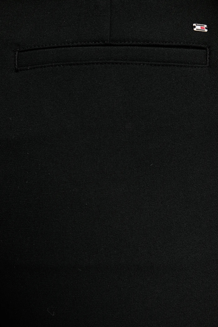 Nohavice Tommy Hilfiger čierna WW0WW48357
