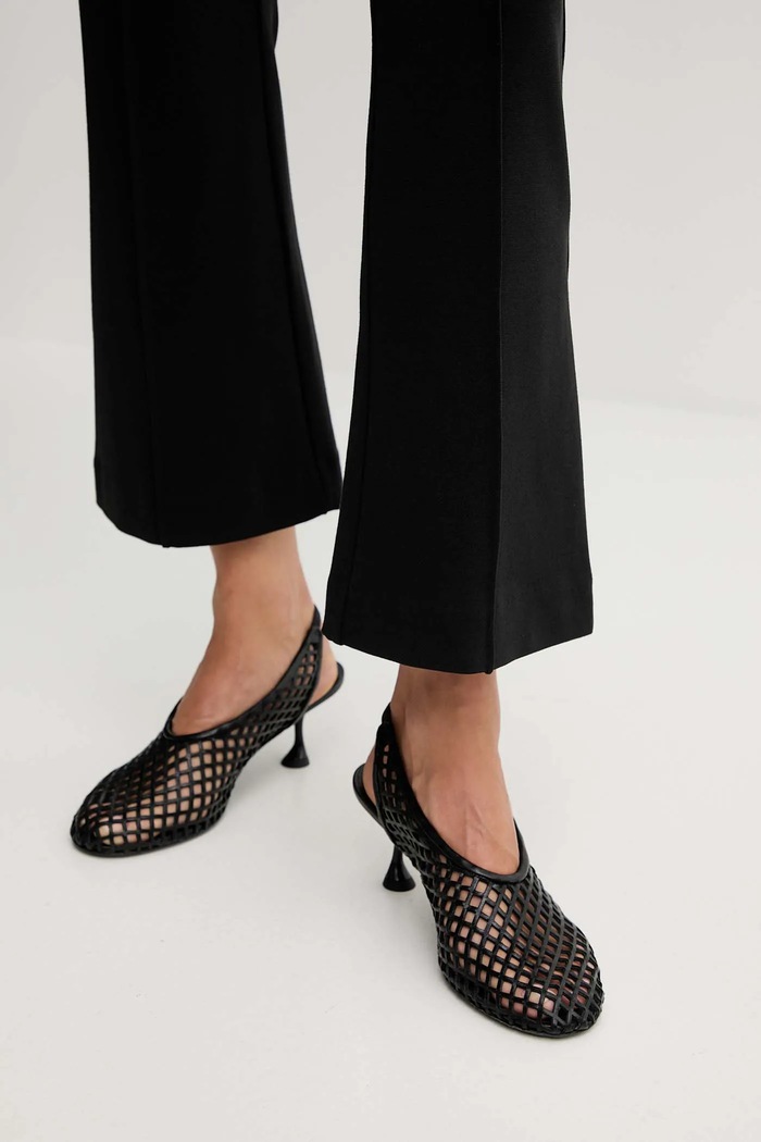 Hlače Calvin Klein črna LV044D660G