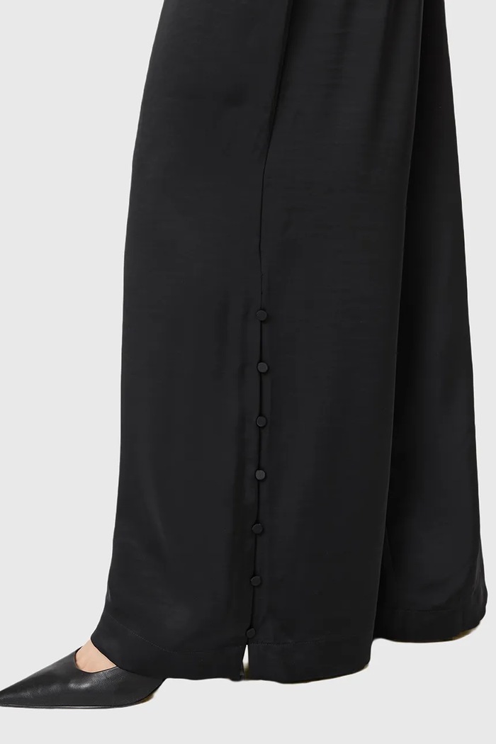 AllSaints nadrág LEANNE fekete W015TD
