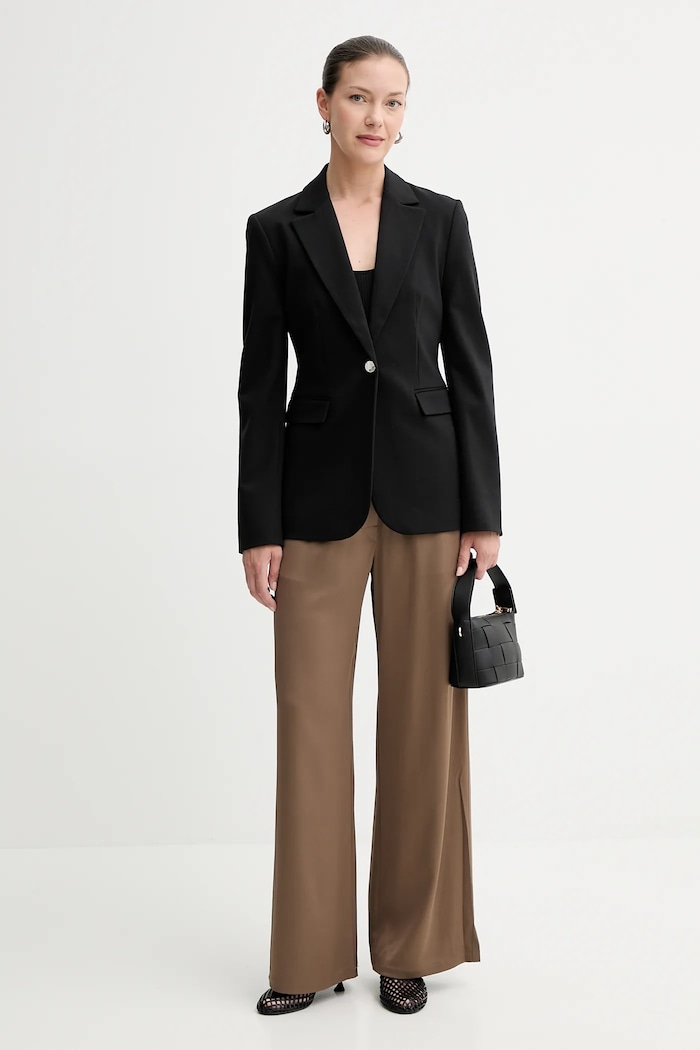 Nohavice Filippa K 31616.FK hnedá AW25
