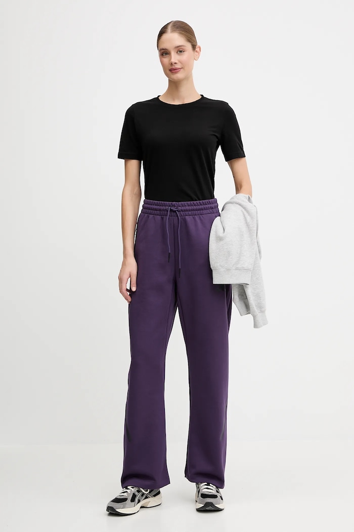 Tepláky adidas adidas x Z.N.E KB9441 fialová AW25