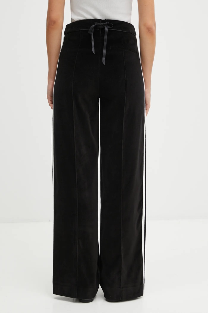 Abbigliamento adidas Originals pantaloni da tuta in velluto Velvet KF2304 nero
