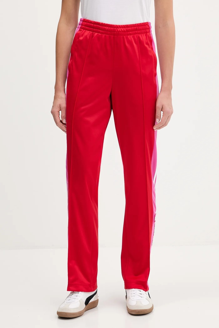 Spodnji del trenirke adidas Originals Adibreak PT Našitek rdeča JV8553