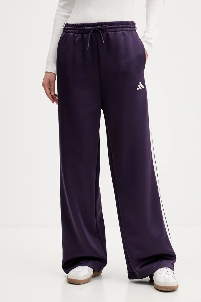 adidas pantaloni de trening Stadium Tp tricotaj violet JW0532