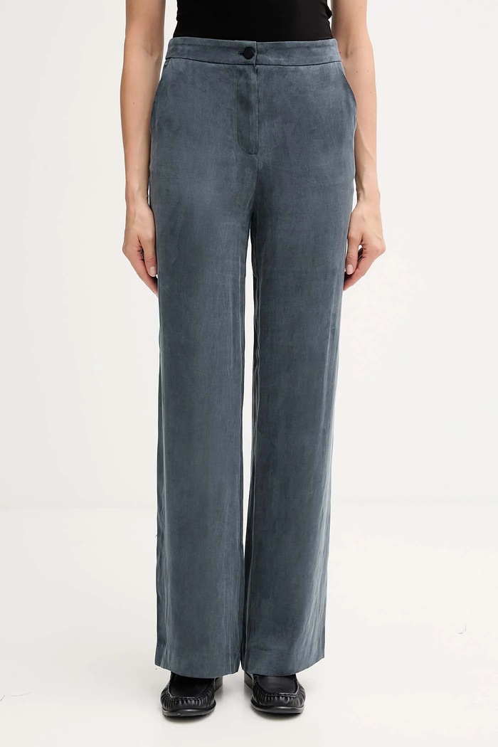 Hoss Intropia pantaloni drept bleumarin 6542832