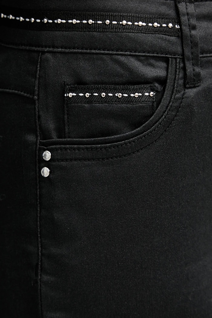 Morgan pantaloni negru PALAO
