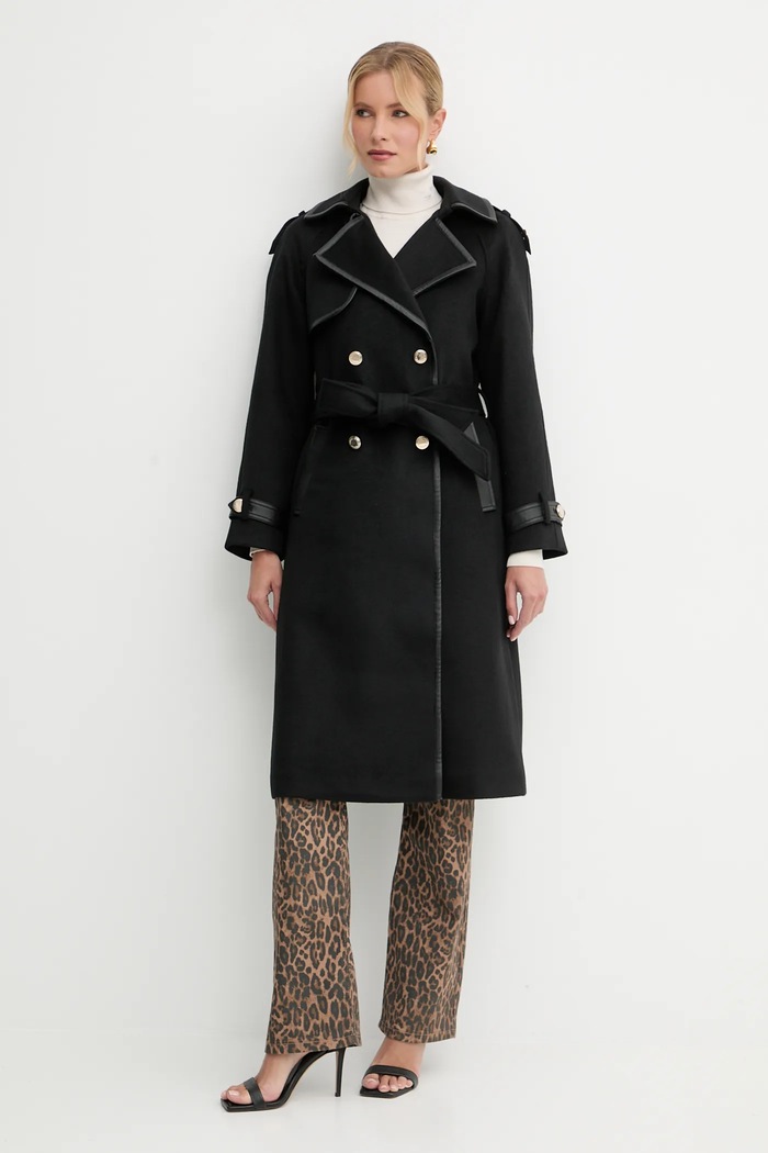 Morgan jeansy POLEO brązowy AW25