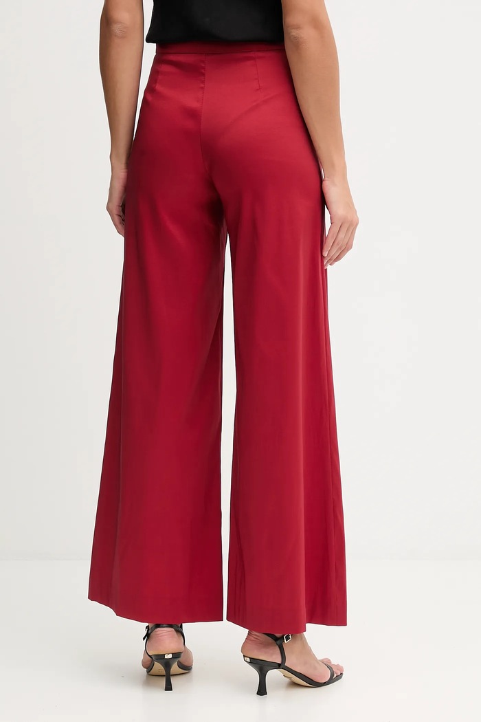 Oblečenie Nohavice Pedro del Hierro 7602521 burgundské