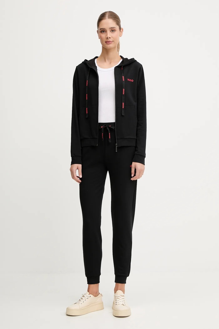 Штаны лаунж HUGO HUGO ID_PANT 50556326 чёрный SS26