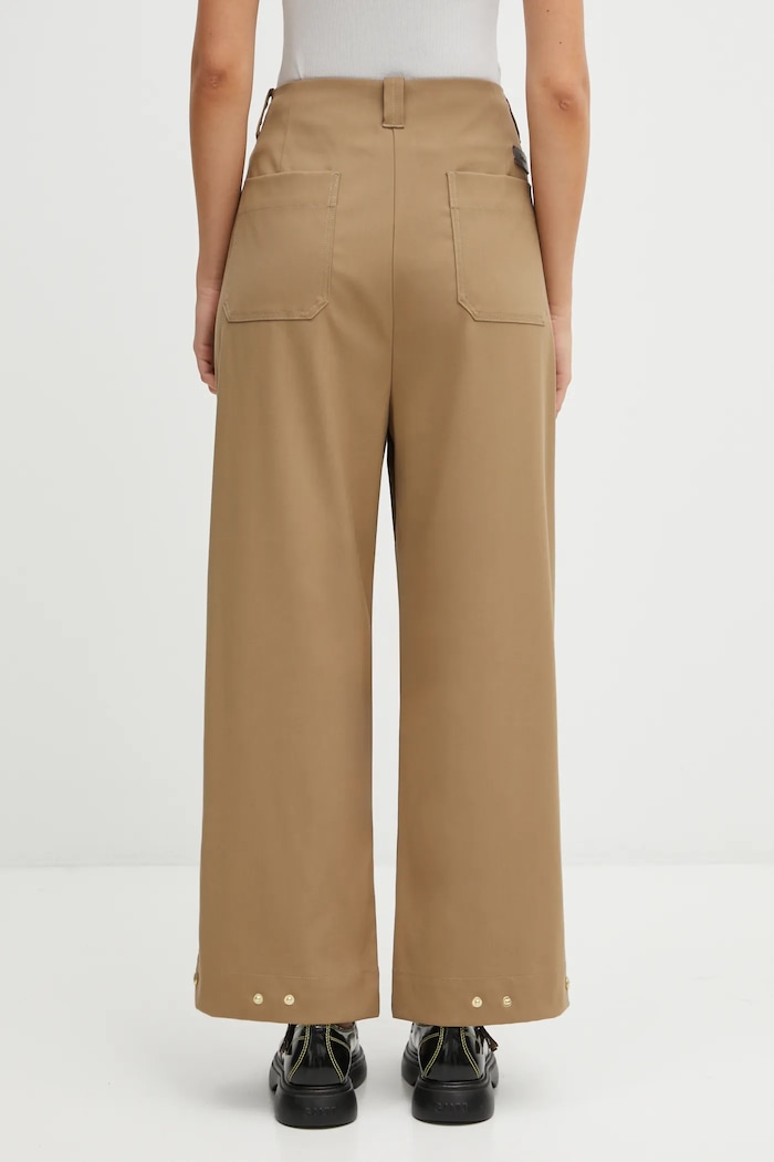 Odzież Barbour spodnie Lorrie Trousers LTR0405BE31 brązowy