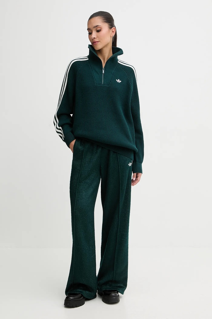 adidas Originals spodnie dresowe KS7806 zielony AW25