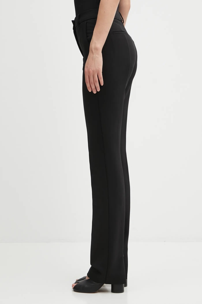 Nohavice Sportmax FETTA 2522136051600 čierna AW25