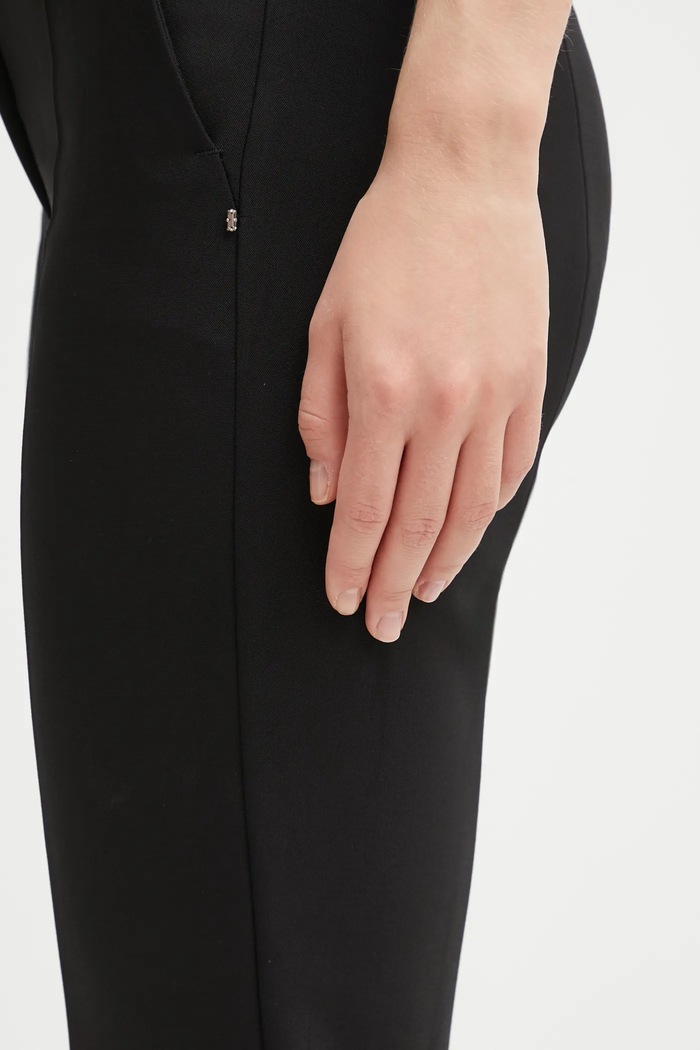Nohavice Sportmax FETTA 2522136051600 čierna
