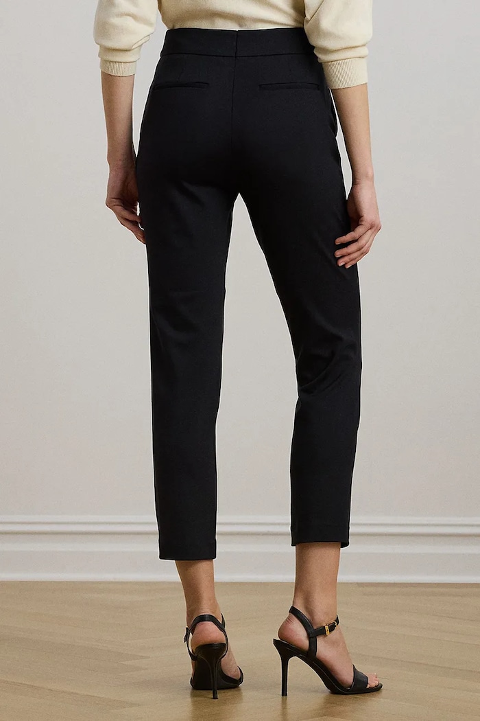 Nohavice Lauren Ralph Lauren 200980023 čierna AW25