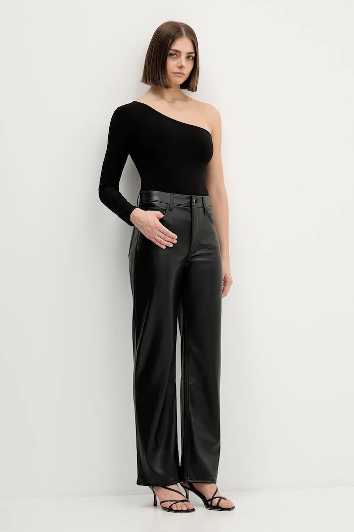 Abercrombie & Fitch pantaloni KI156.5561.900 negru AW25
