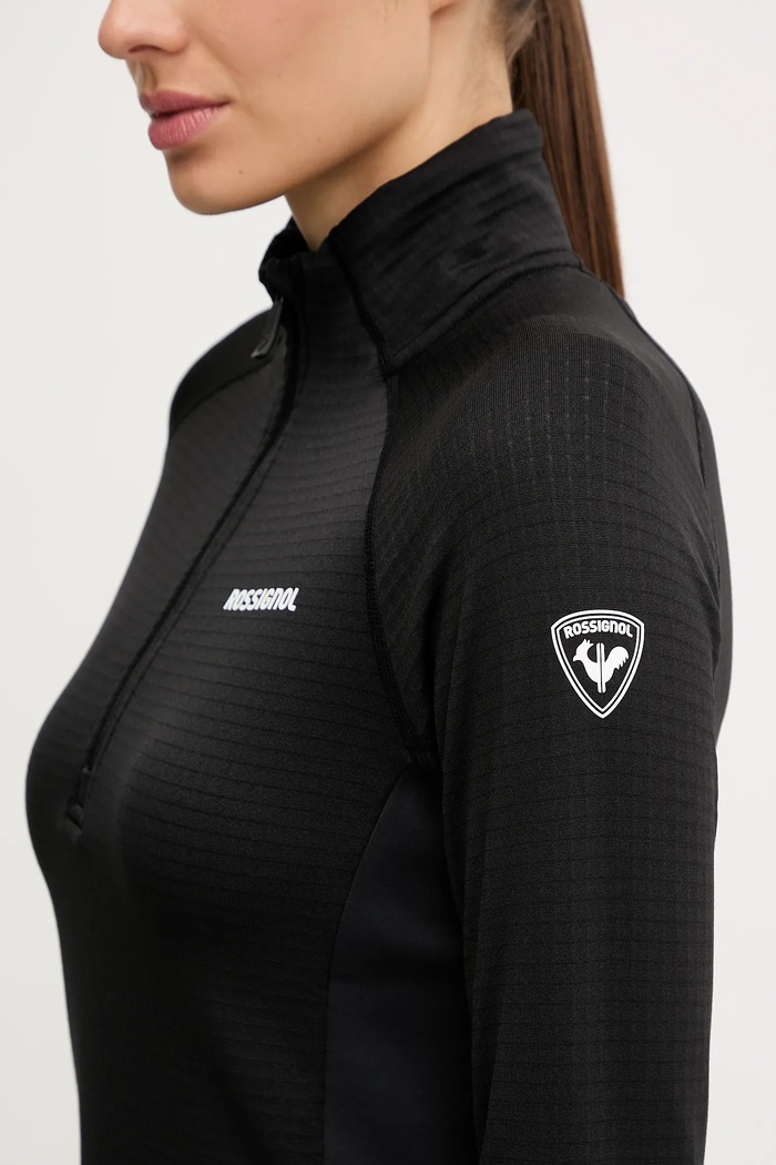 Hanorac funcțional BLACKSIDE Rossignol negru RLOWL01
